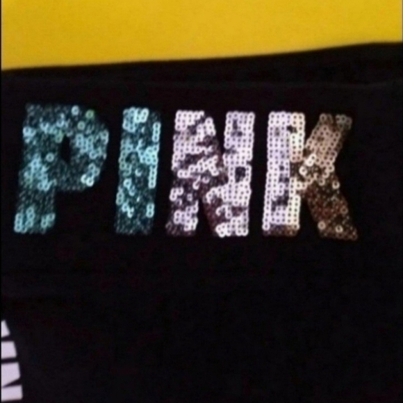 VS PINK bling leggings X-small like new - Picture 4 of 6
